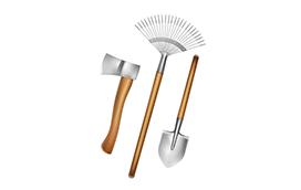 ГРЕБЛА/ЛОПАТИ