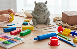 ПЛАСТЕЛИН / МОДЕЛИН / ГЛИНА