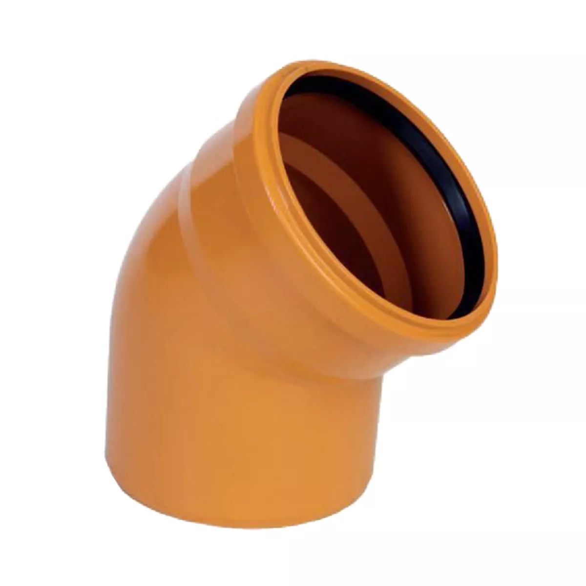 ДЪГА Ф110 НА 45 ГРАДУСА КДН-PVC