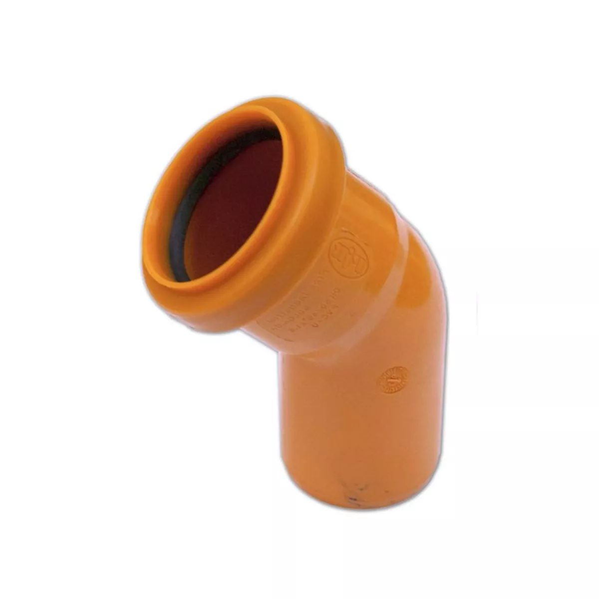 PVC ДЪГА Ф50/45° -126 URM 031