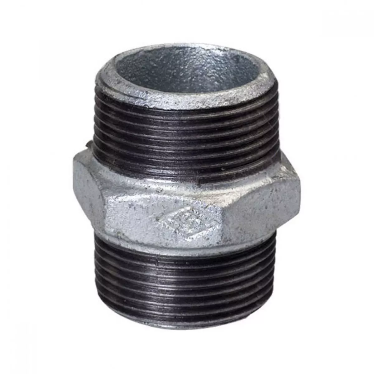 ПОЦИНКОВАН ДВОЕН НИПЕЛ 2''