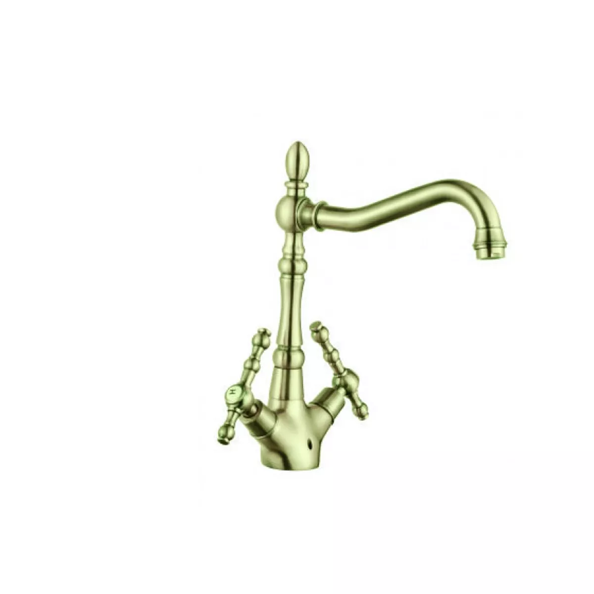 СМЕСИТЕЛ ЗА КУХНЯ СТОЯЩ АНТИЧЕН СТАРО ЗЛАТО САЙЛОР 7008853G