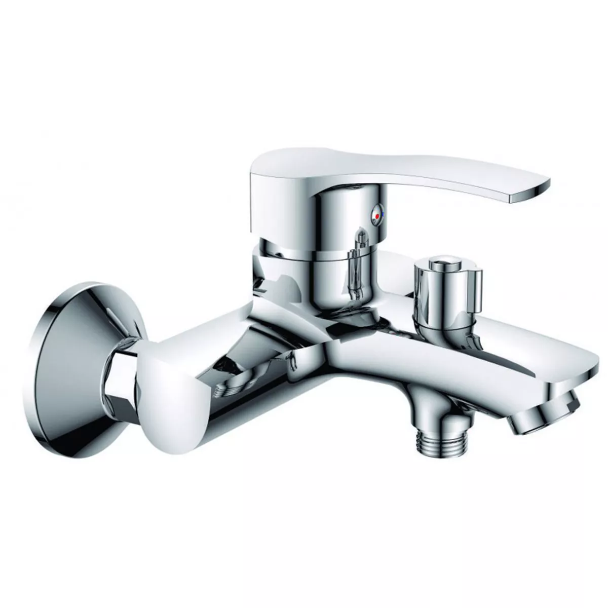 СМЕСИТЕЛ ЗА ВАНА И ДУШ QUADRAT ICE 662530 INTER CERAMIC СМЕСИТЕЛ ЗА ВАНА И ДУШ QUADRAT ICE 662530 INTER CERAMIC