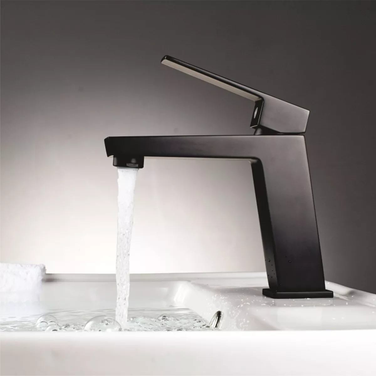 СМЕСИТЕЛ ЗА УМИВАЛНИК ЕЛИНОР MATT BLACK 1491085B