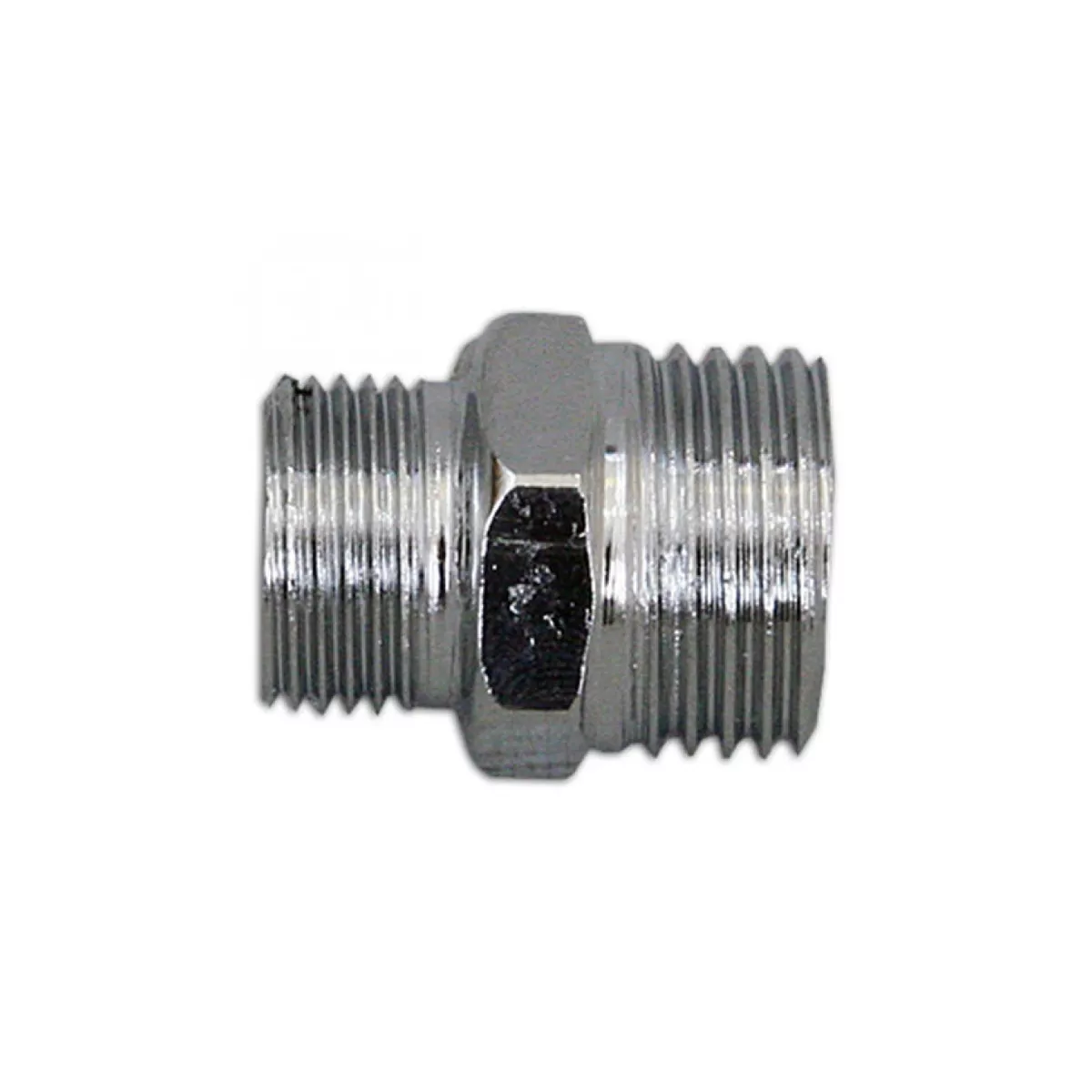 НИПЕЛ ДВОЕН ХРОМ 1/2