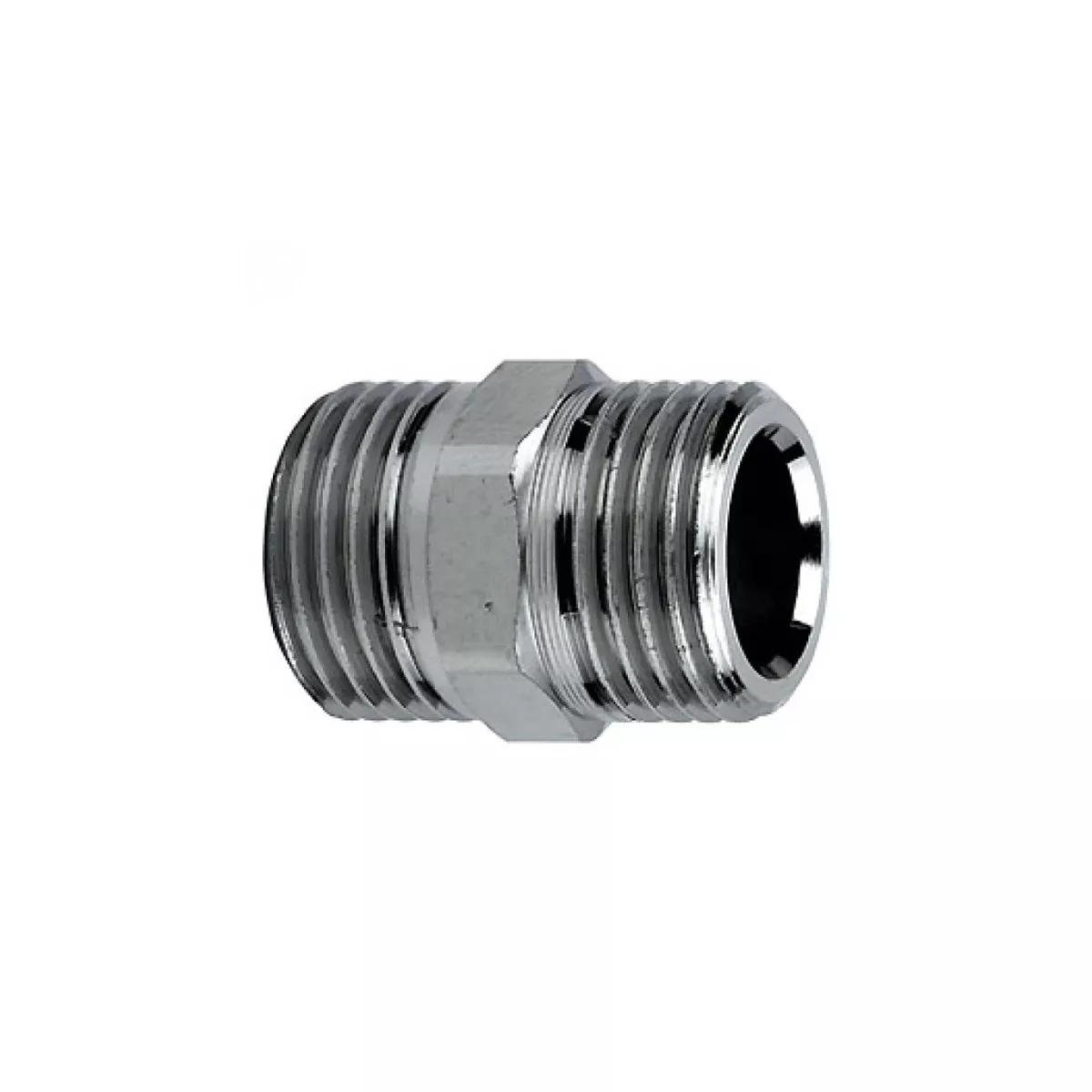 НИПЕЛ ХРОМ 3/8"x3/8" - #071756 - Rumik