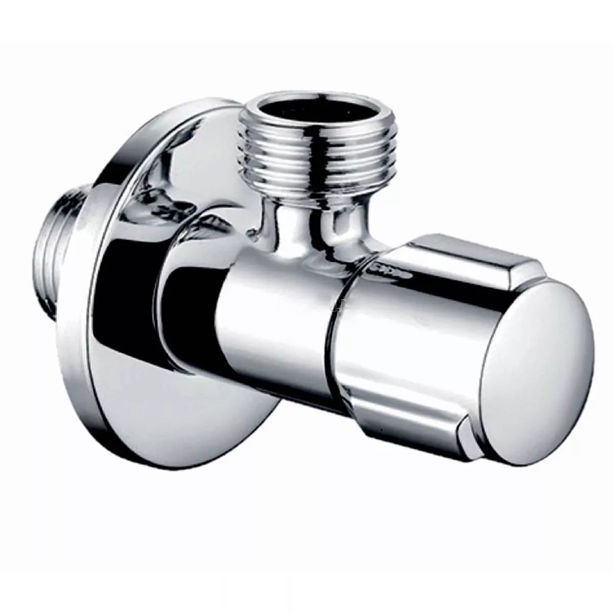 ЪГЛОВ КРАН С КЕРАМИЧЕН МЕХАНИЗЪМ 1/2*3/4 080324