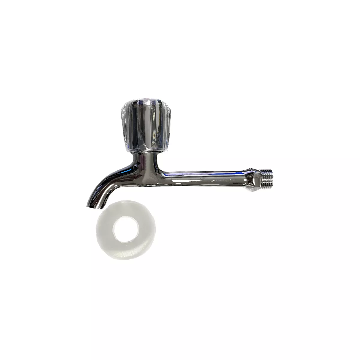 КАНЕЛА 15СМ., МЕСИНГ 1/2  - ДАЛИЯ, ХРОМ ПОЛИРАНА , THERMOSTYLE 436