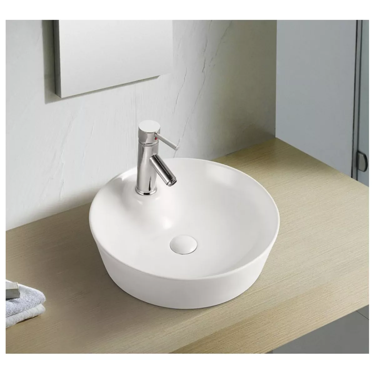 УМИВАЛНИК ЗА ПЛОТ ПОРЦЕЛАНОВ ICB 870