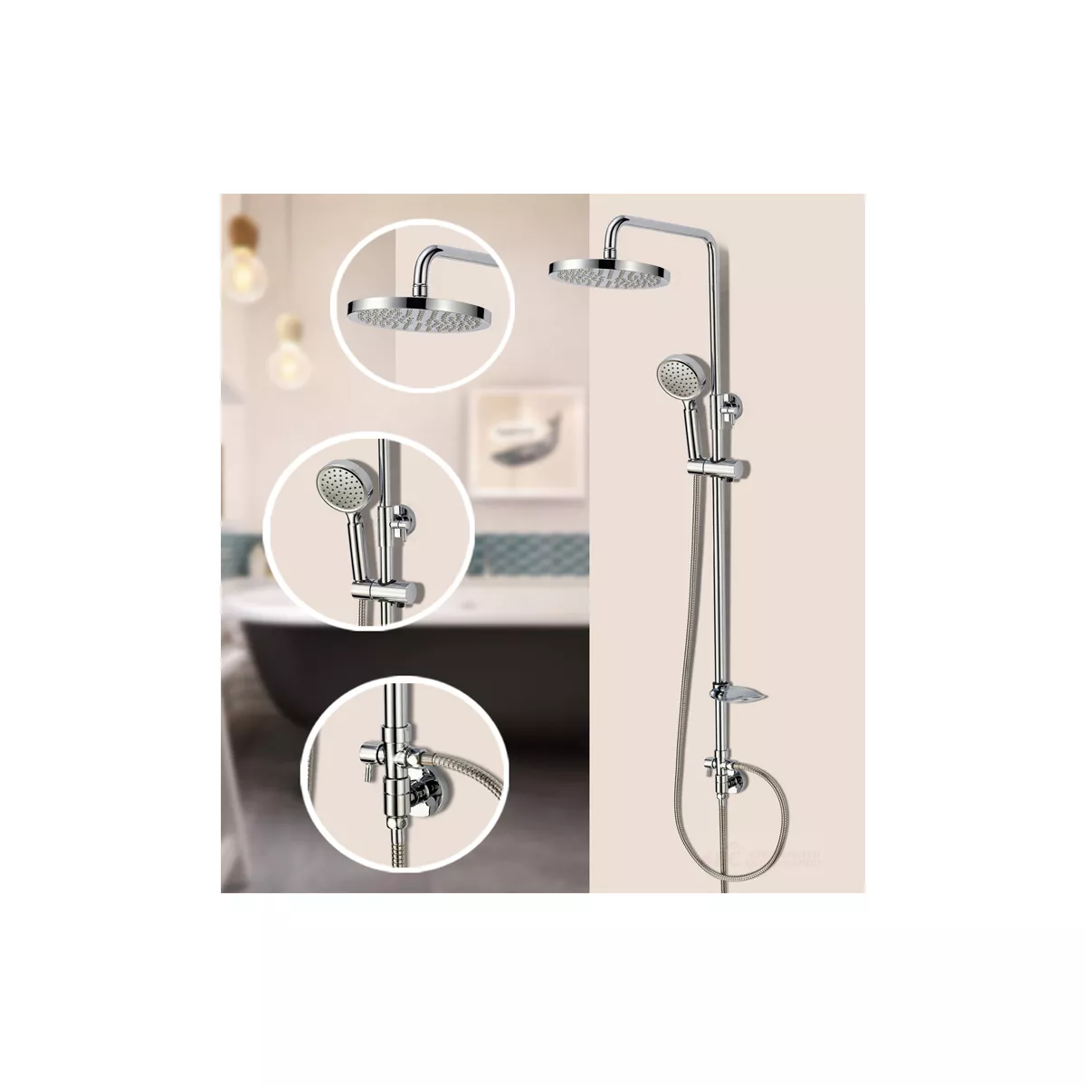 ТЕЛЕСКОПИЧНО ТРЪБНО ОКАЧВАНЕ КОМПЛЕКТ 8856