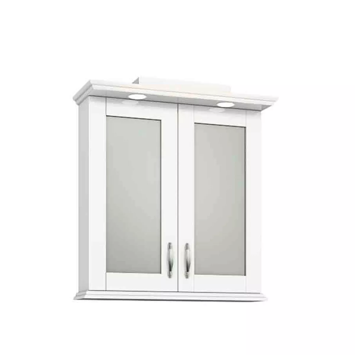 ГОРЕН ОГЛЕДАЛЕН ШКАФ ВИКТОРИЯ 70 С ОСВЕТЛЕНИЕ