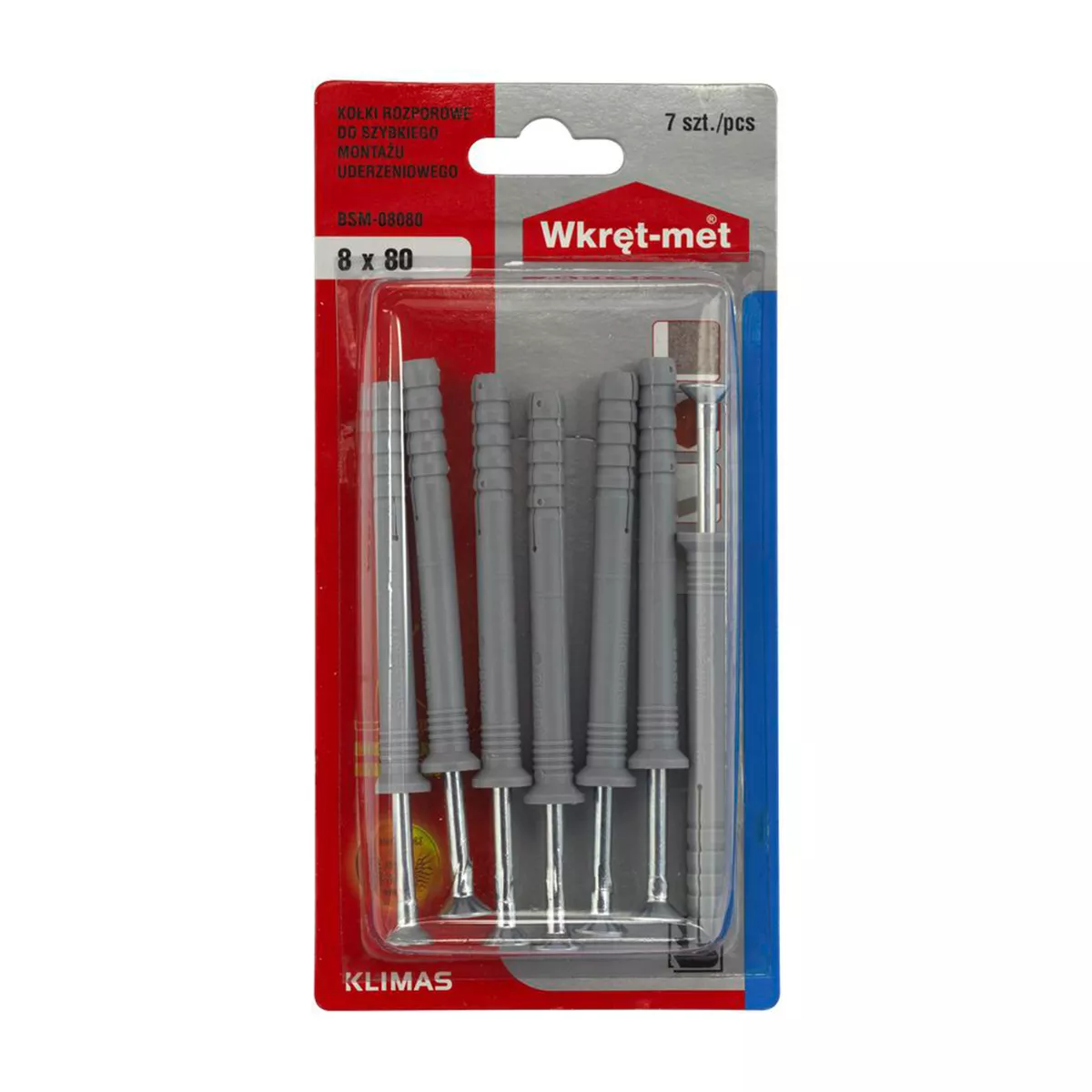 ДЮБЕЛ-ПИРОН 8х80 7БР BSM-08080