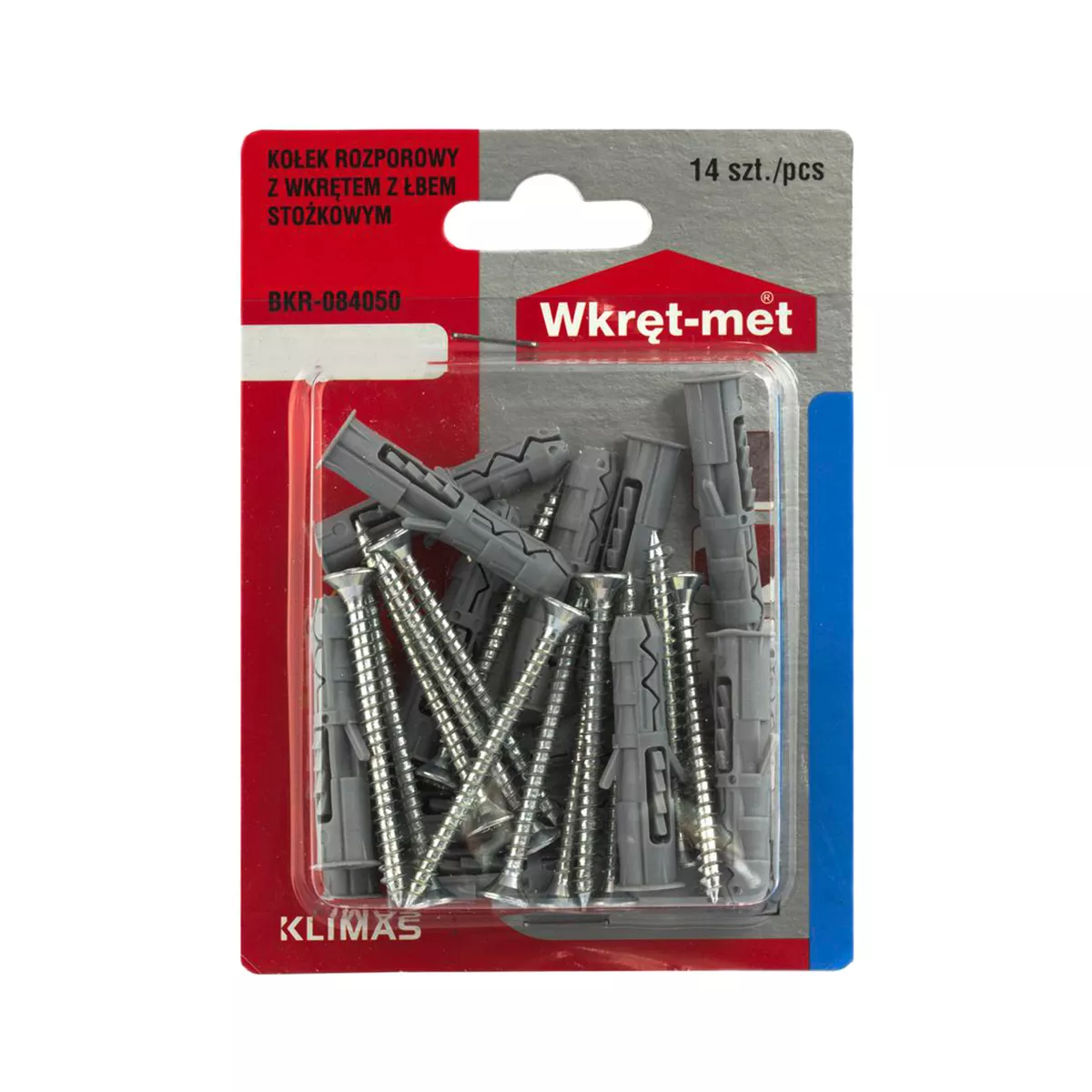 ДЮБЕЛ УНИВЕРСАЛЕН 8х40 14БР BKR-084050