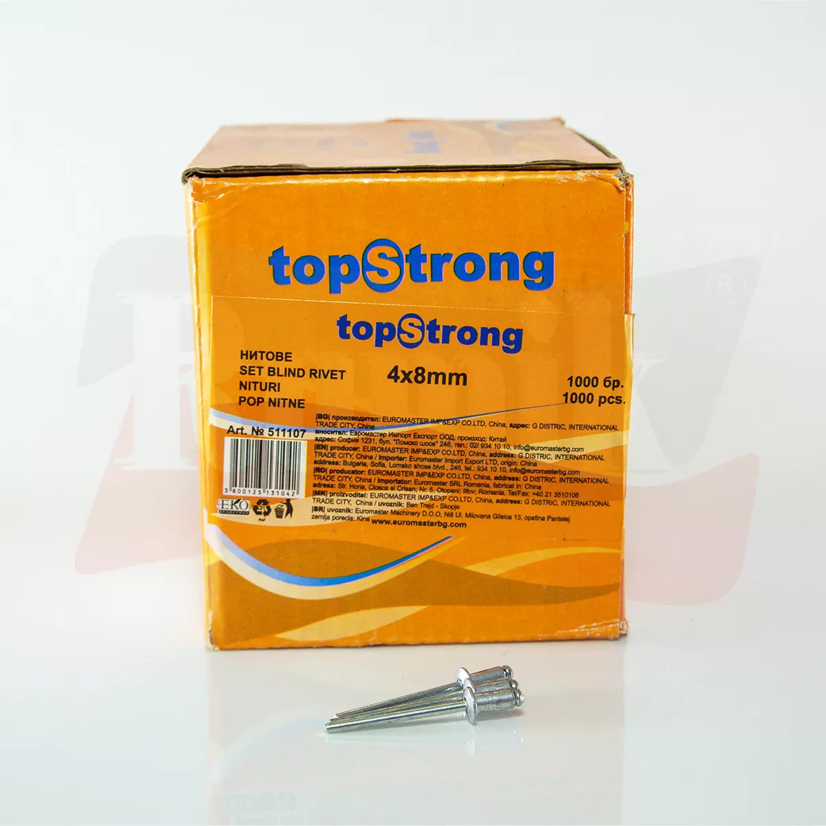 ПОП-НИТ 4*8ММ-1000БР. 511107