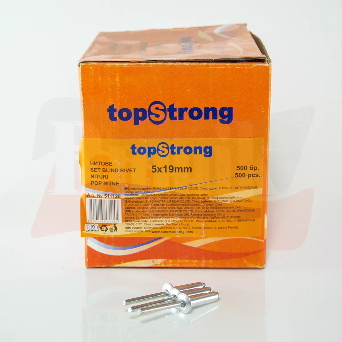 ПОП-НИТ 5*19ММ-500БР. 511128