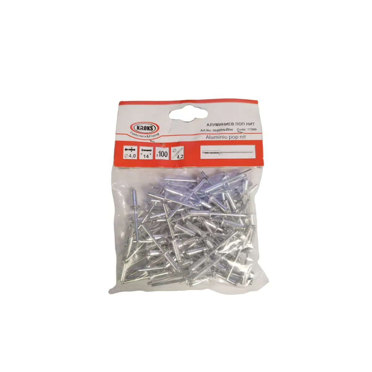 ПОП-НИТ ROKS 4,0*14-100БР