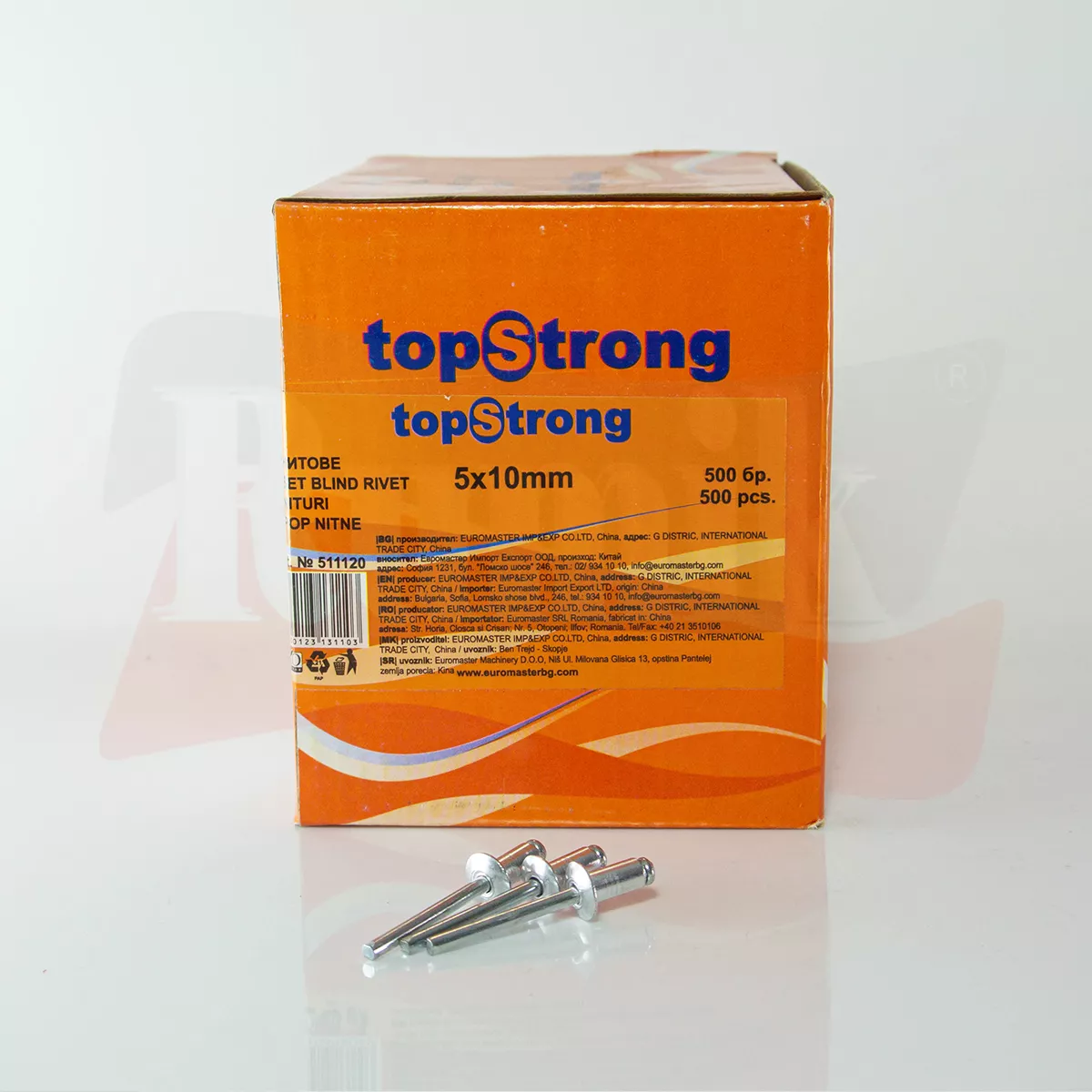 ПОП-НИТ 5*10ММ 500БР 511120