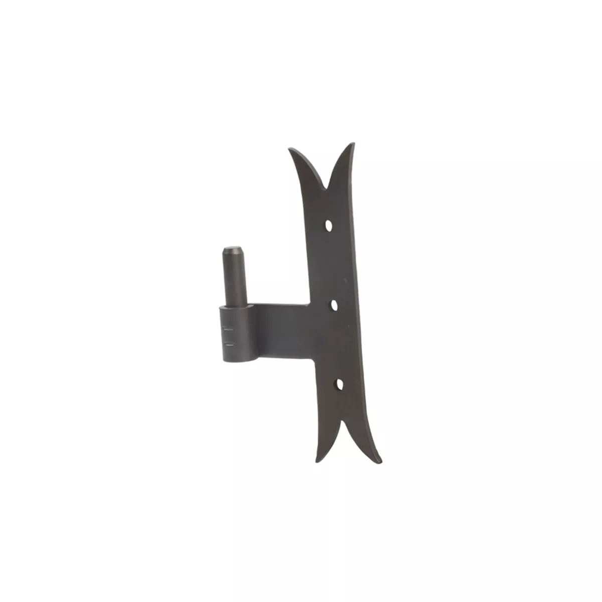 ПАНТА Т-ОБРАЗНА ЗА ОБКОВ НА КАПАЦИ ЛЯВА Ф14 ЧЕРЕН МАТ 200 ММ