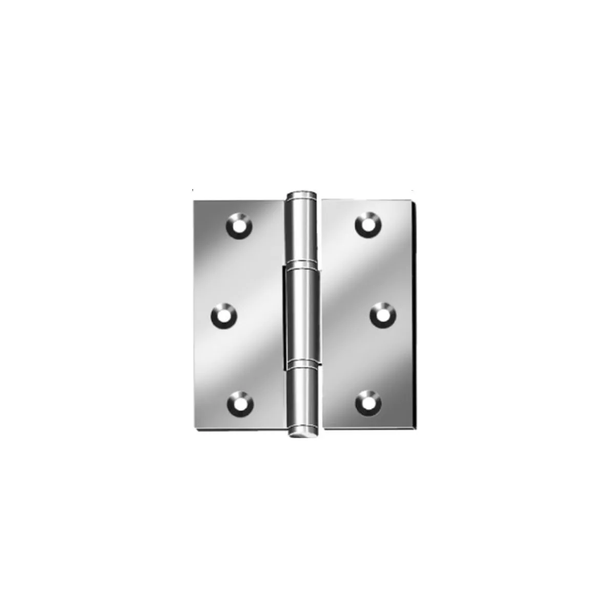 ПАНТА ШАРНИРНА 30/30/0,9ММ Ф2,5 6 ОТВОРА DIN79 100238