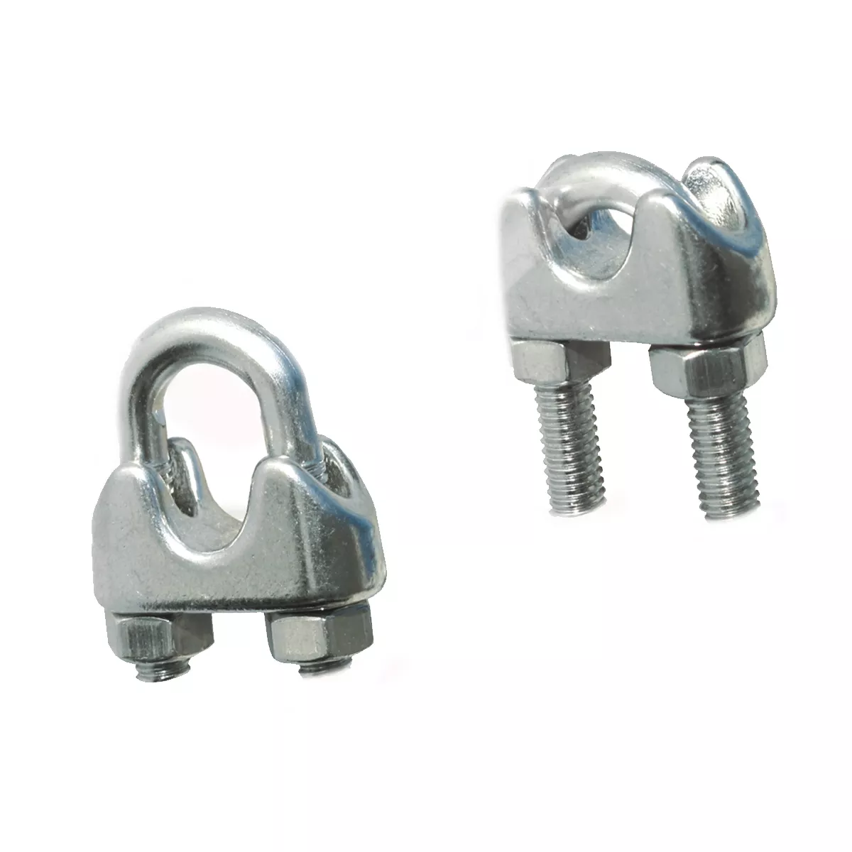 СКОБА ЗА КАБЕЛ 5ММ НЕРЪЖДАЕМА СТОМАНА ЖАБКА 2 БРОЯ