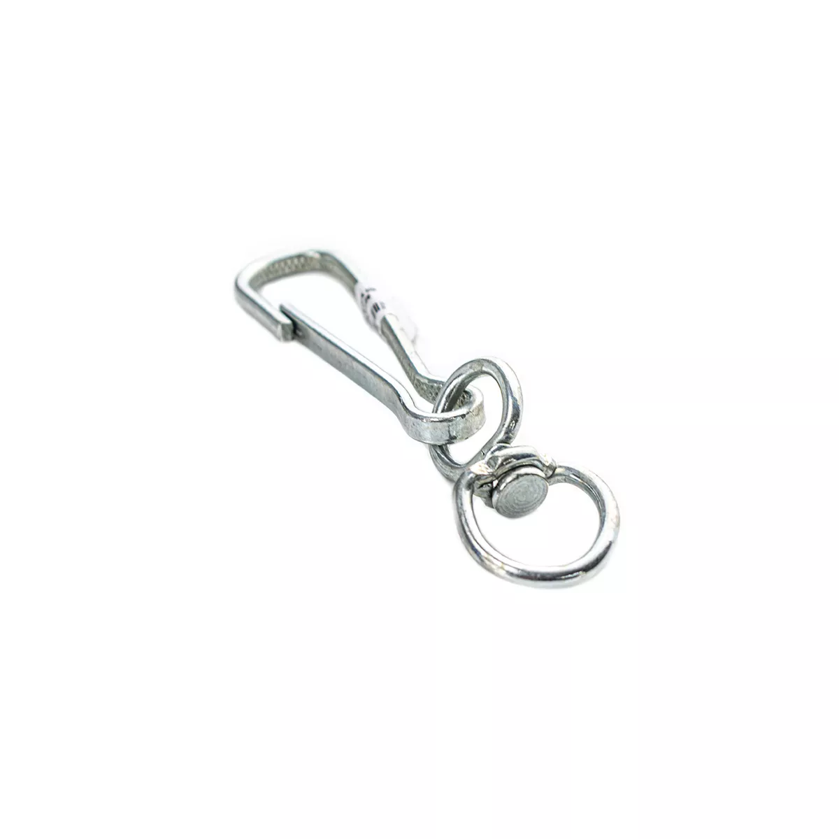 КАРАБИНКА ЩИПКА 75ММ БЯЛА Т-2-032/1