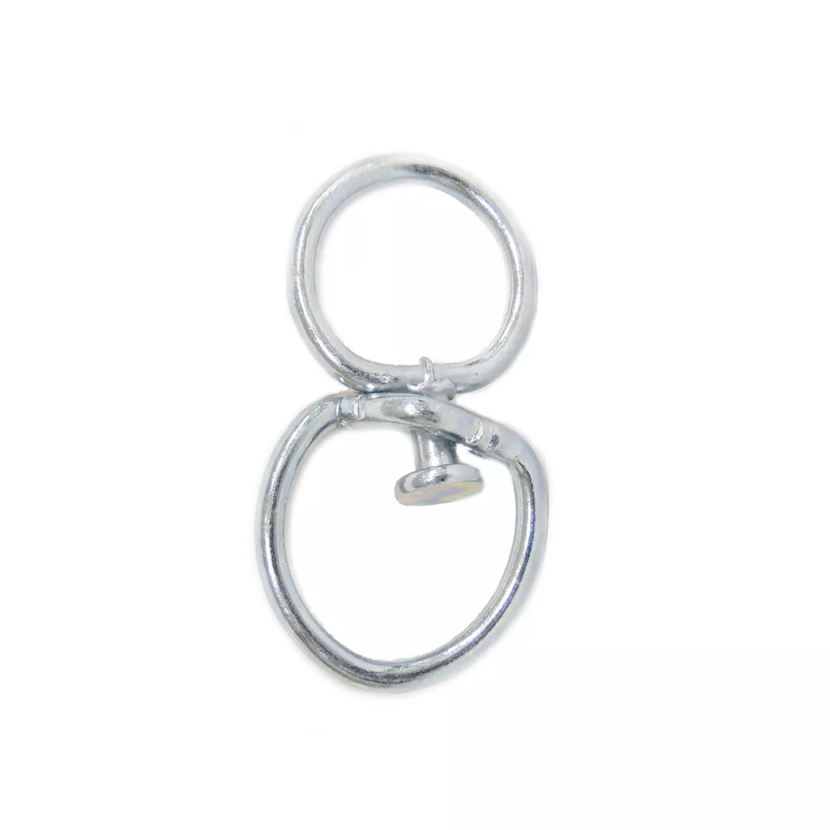 КАРАБИНКА ВЪРТЕЛЕЖКА 10ММ БЯЛА Т-2-206