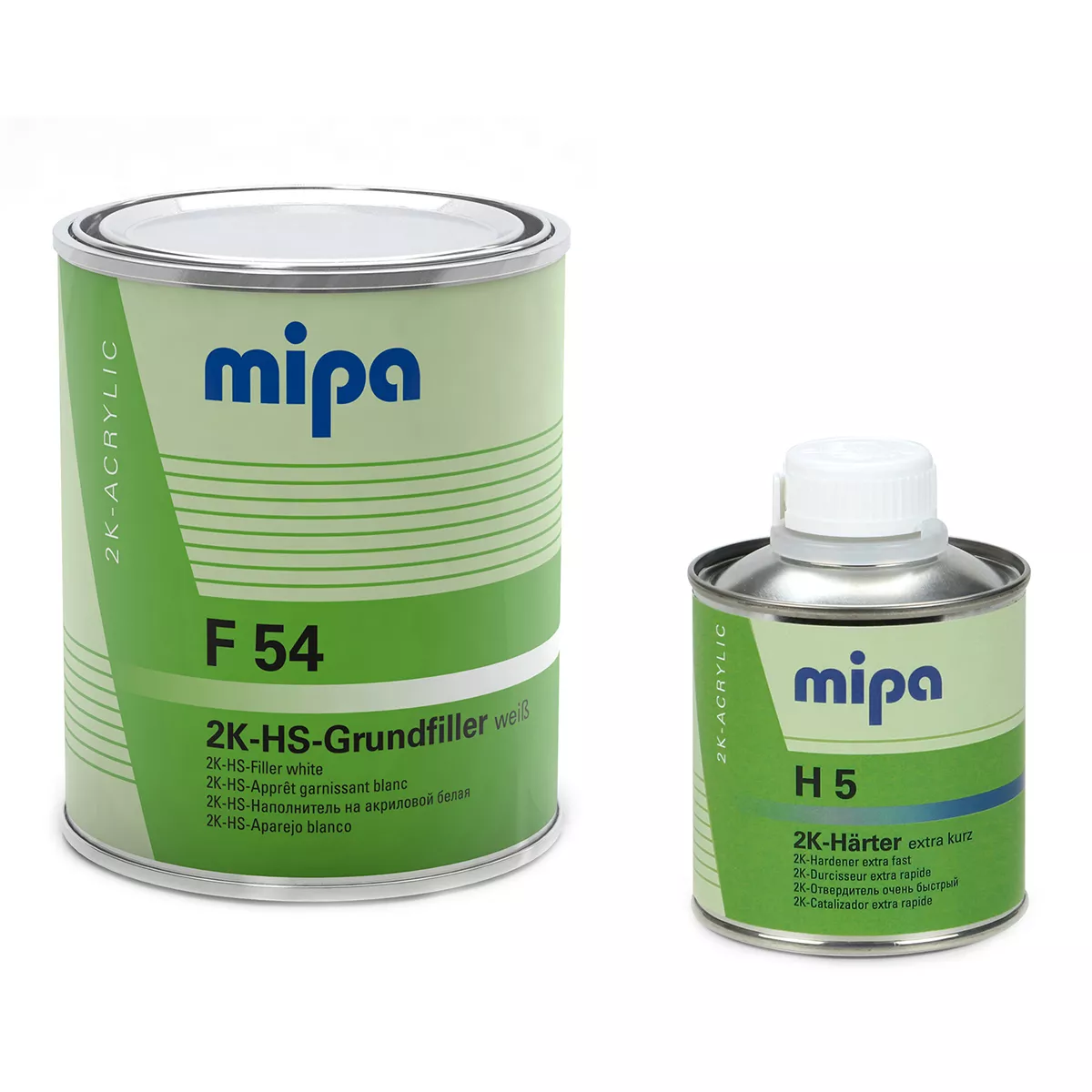 ФИЛЕР HS F54 ЗАПЪЛВАЩ БЯЛ 1Л.+ВТВЪРДИТЕЛ 2К Н10 0.250МЛ