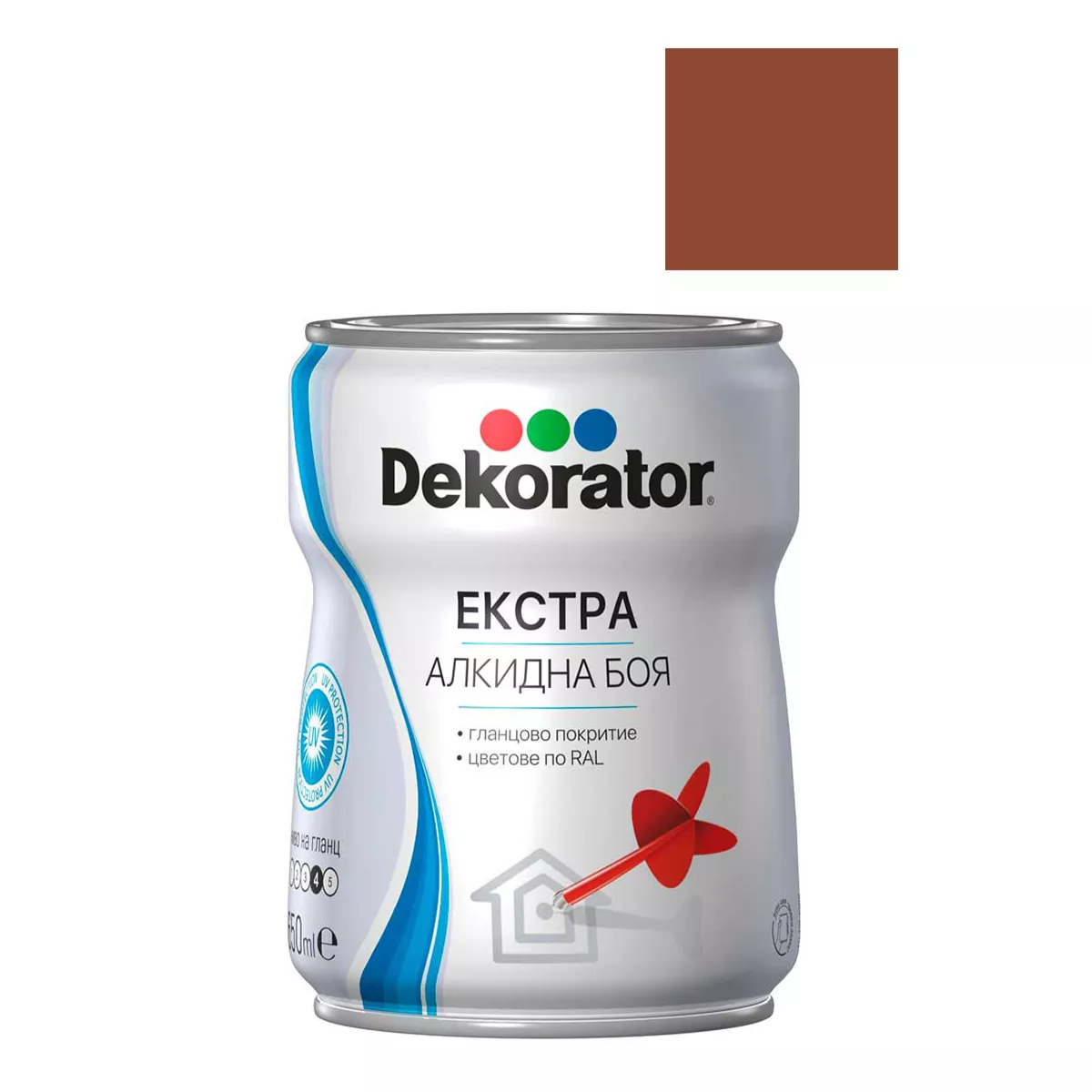 ДЕКОРАТОР ЕКСТРА АЛК.RAL 8004 КАФЯВА