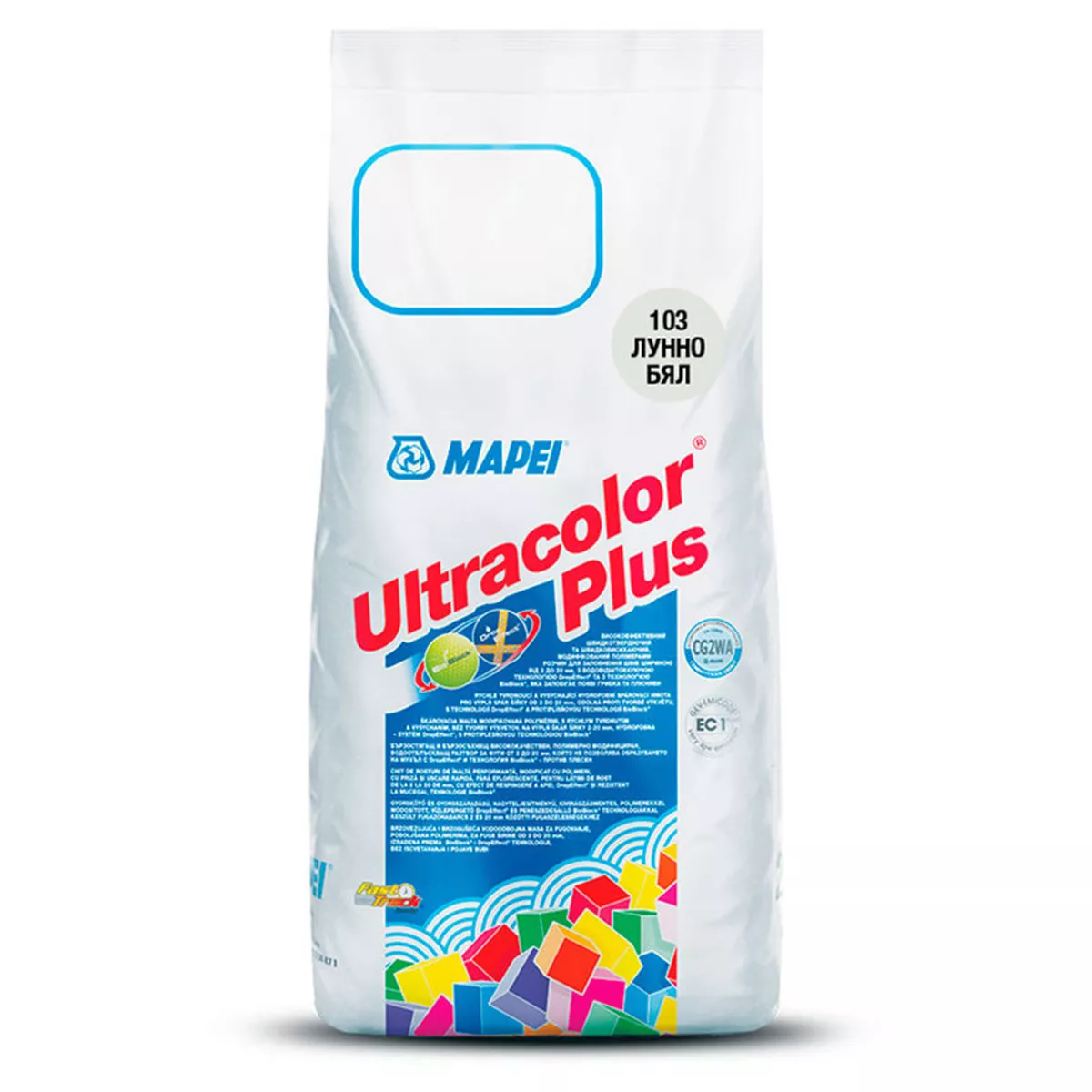 ФУГИРАЩА СМЕС ULTRACOLOR PLUS  MAPEI 103 БЯЛА ЛУНА