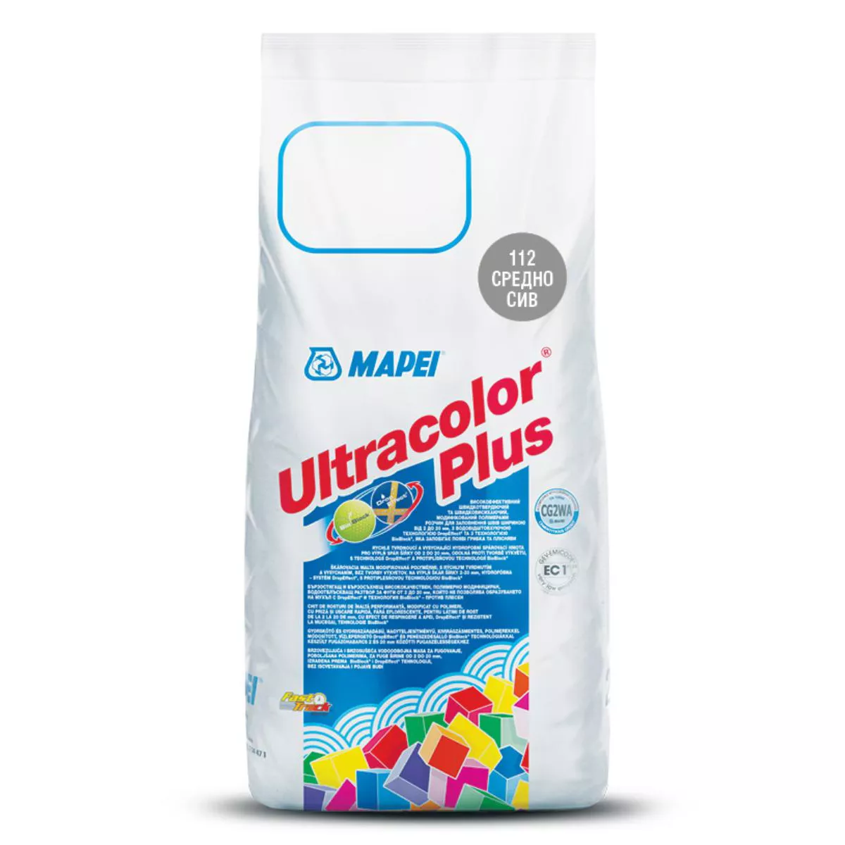 ФУГИРАЩА СМЕС ULTRACOLOR PLUS  MAPEI 112 СРЕДНО СИВ