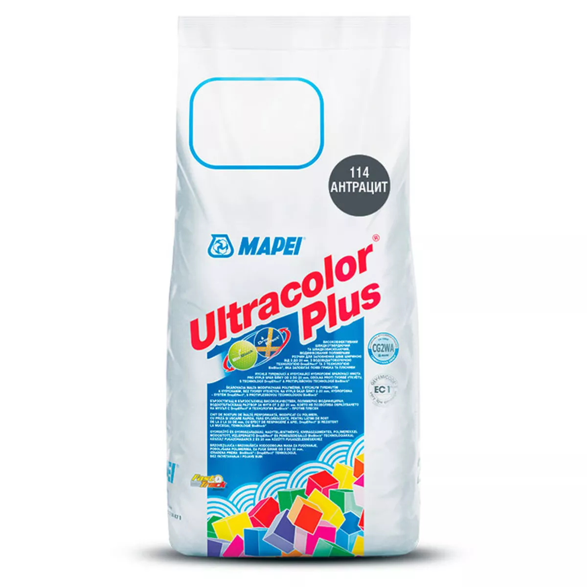 ФУГИРАЩА СМЕС ULTRACOLOR PLUS  MAPEI 114 АНТРАЦИТ