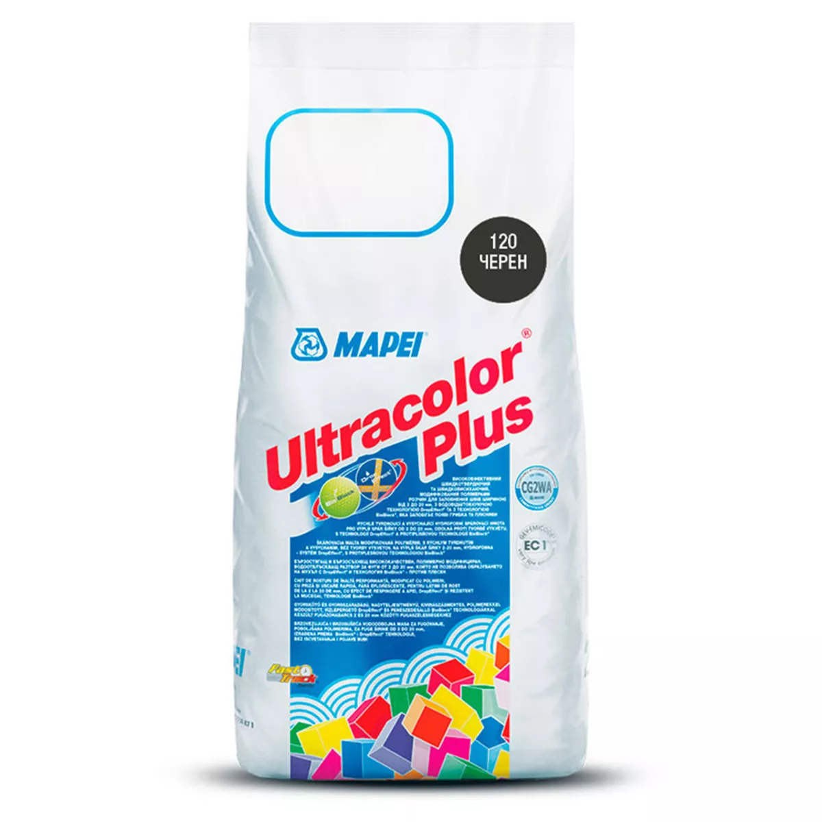 ФУГИРАЩА СМЕС ULTRACOLOR PLUS  MAPEI 120 ЧЕРЕН