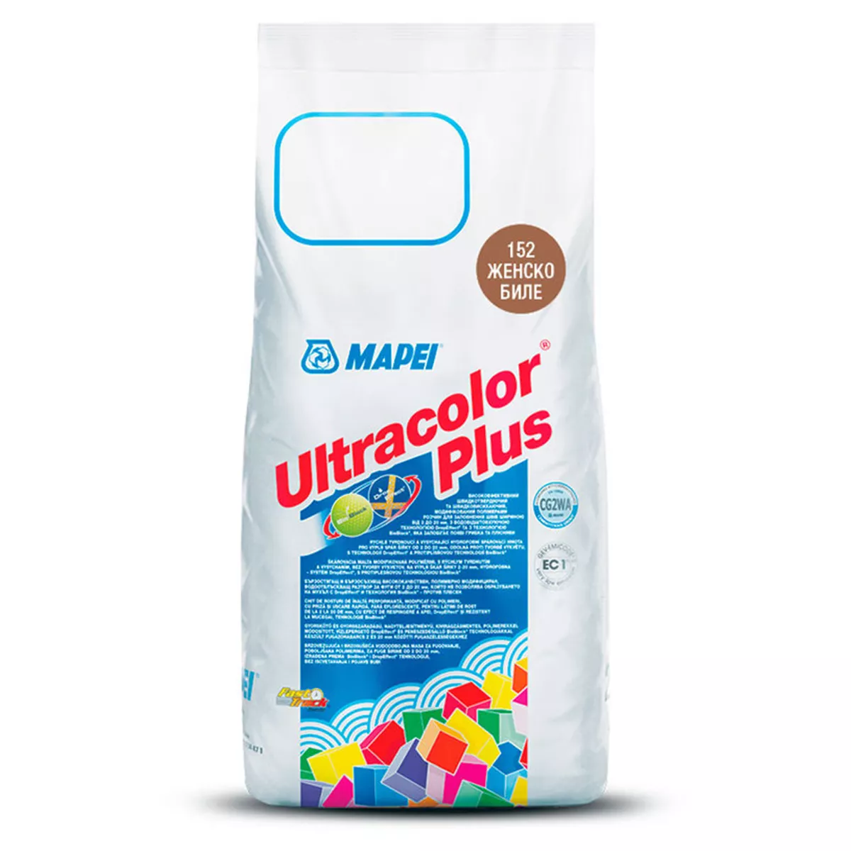 ФУГИРАЩА СМЕС ULTRACOLOR PLUS  MAPEI 152 ЖЕНСКО БИЛЕ