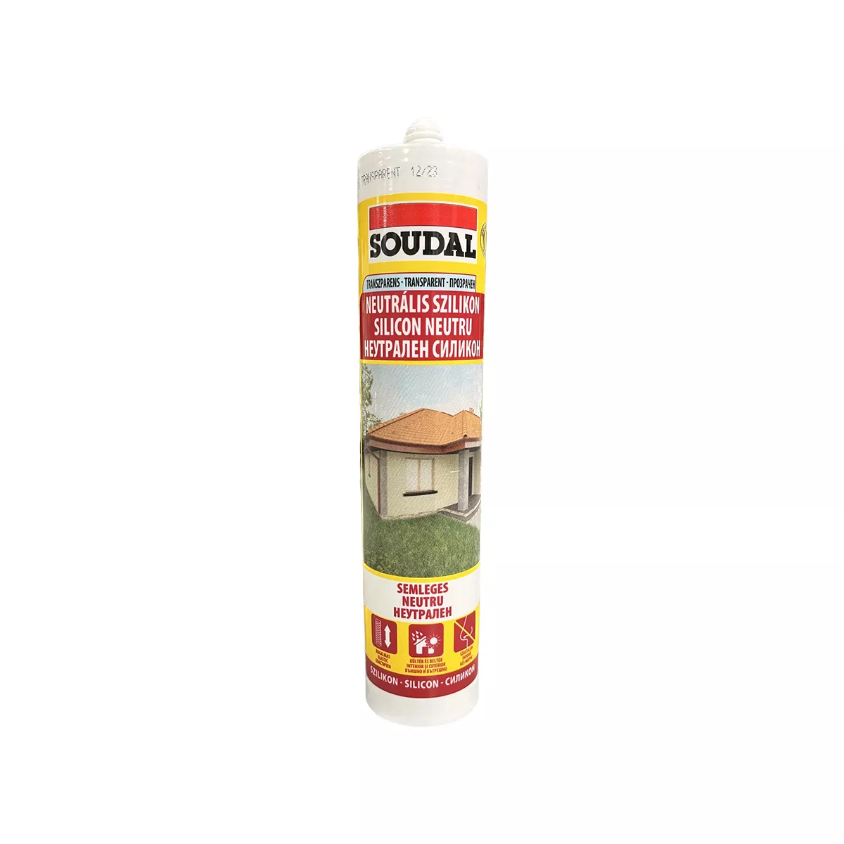 СУДАЛ СИЛИКОН НЕУТРАЛЕН ПРОЗРАЧЕН - СТРОИТЕЛСТВО, 0.300МЛ,/  103245
