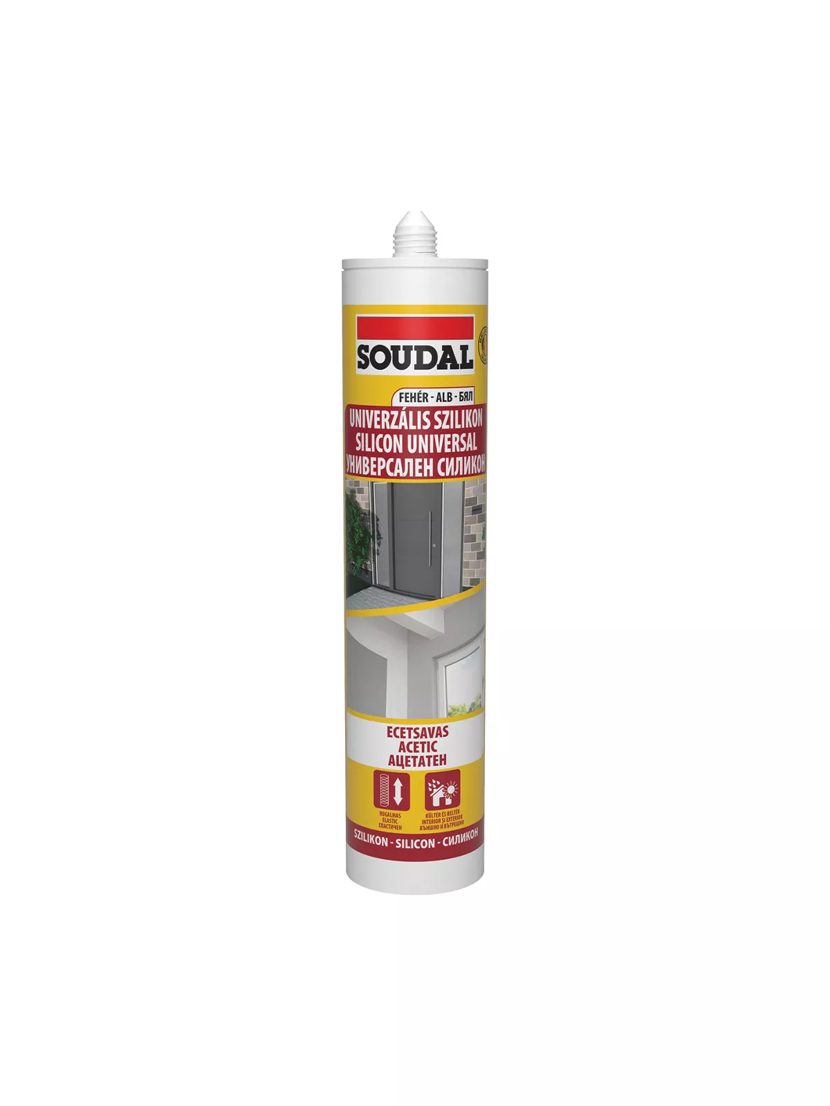 СУДАЛ СИЛИКОН УНИВЕРСАЛЕН, БЯЛ-ЗА ДОМА И ХОБИ 300МЛ 103234