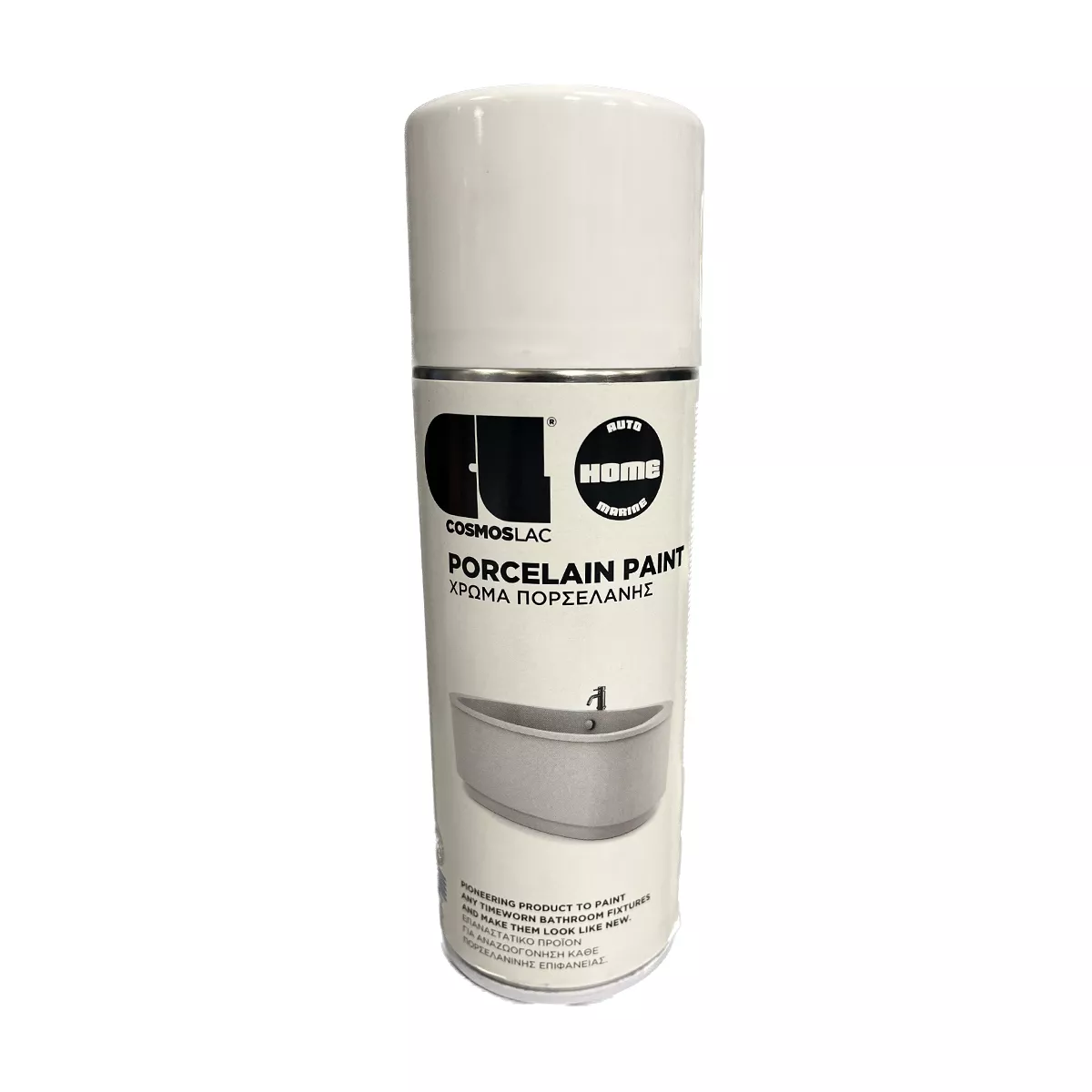 СПРЕЙ КОСМОС №401 - ЗА ПОРЦЕЛАН, БЯЛО 0,400МЛ.