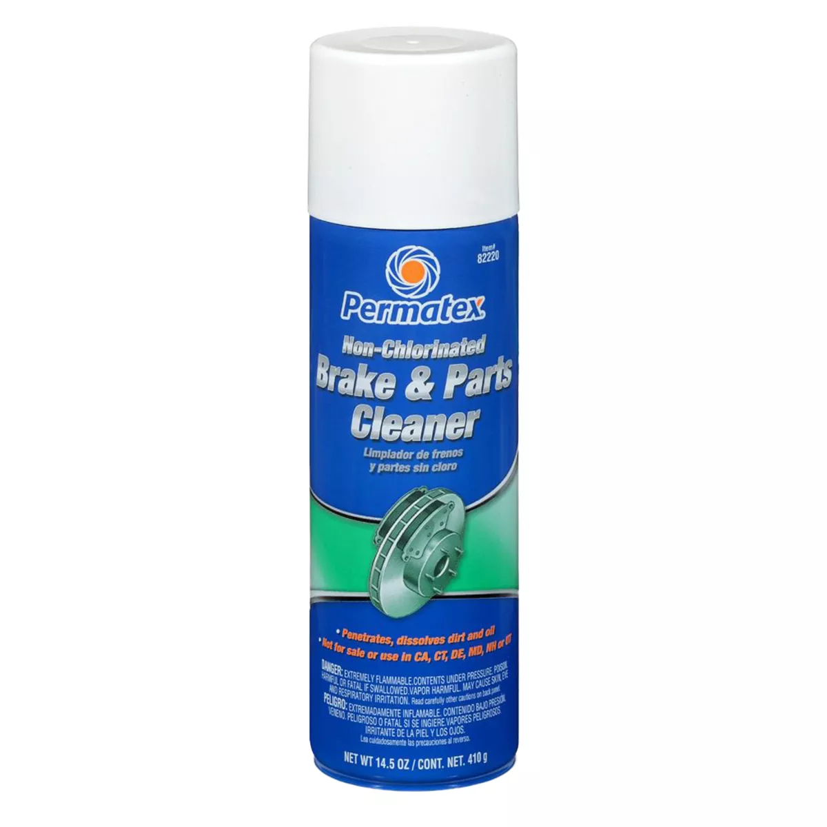 ОБЕЗМАСЛИТЕЛ ЗА СПИРАЧКИ 410ГР ПЕРМАТЕКС 82220