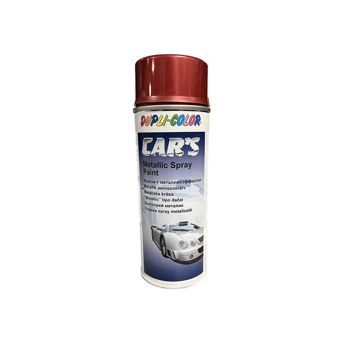 СПРЕЙ БОЯ  ЧЕРВЕН МЕТАЛИК 400МЛ DUPLI COLOR №706868
