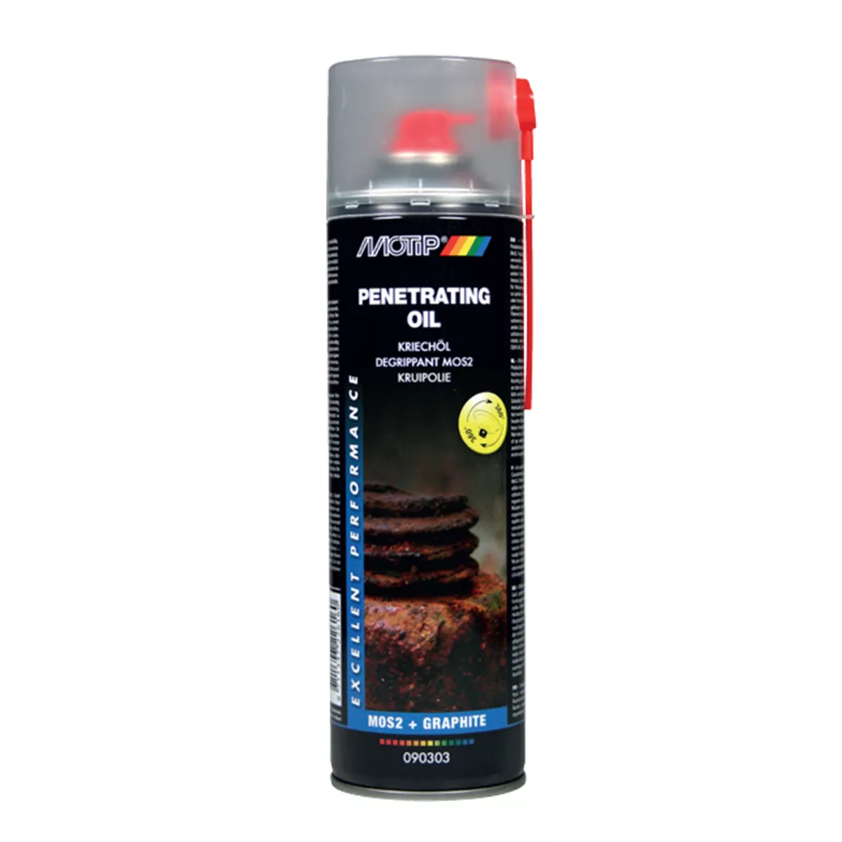 ДЪЛБОКОПРОНИКВАЩ СПРЕЙ MOS2 MOTIP 500МЛ
