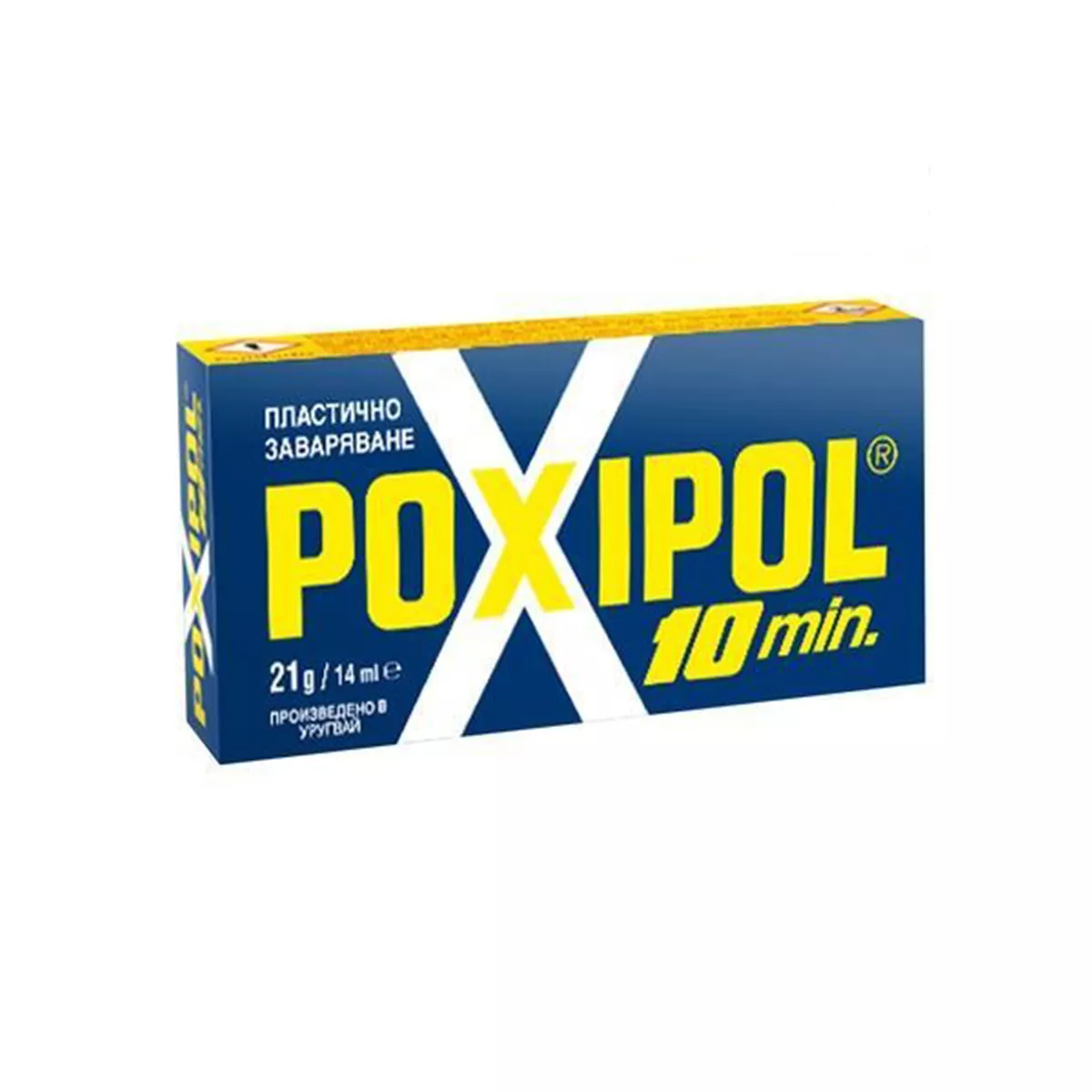 ЛЕПИЛО ПОКСИПОЛ 14МЛ СИВ /METALIC/