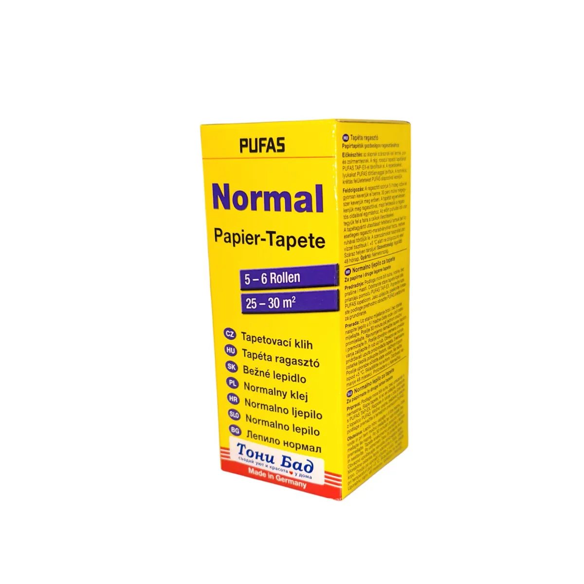 ЛЕПИЛО ЗА ТАПЕТИ - PUFAS NORMAL, 125ГР