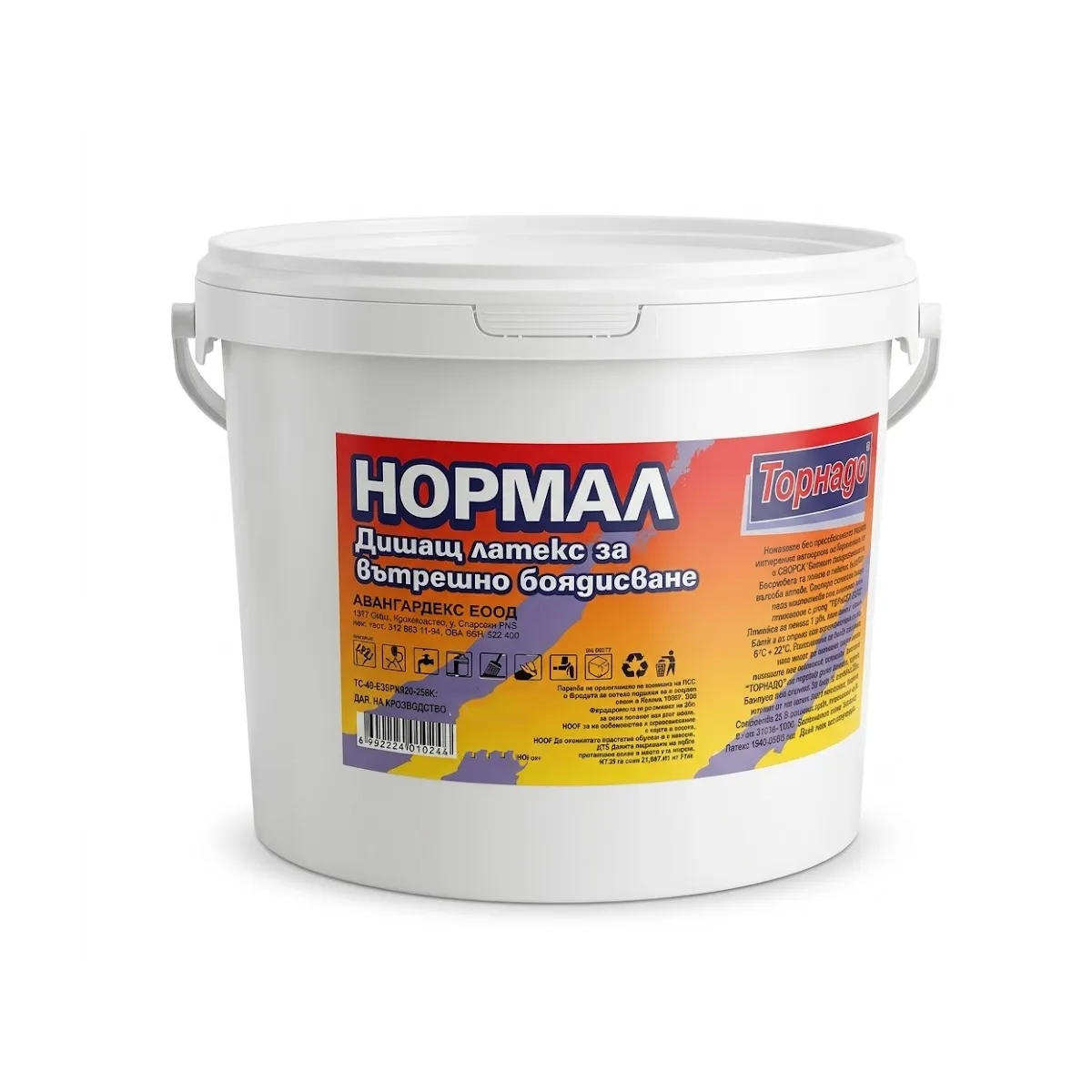 ЛАТЕКС НОРМАЛ - ТОРНАДО, 8КГ