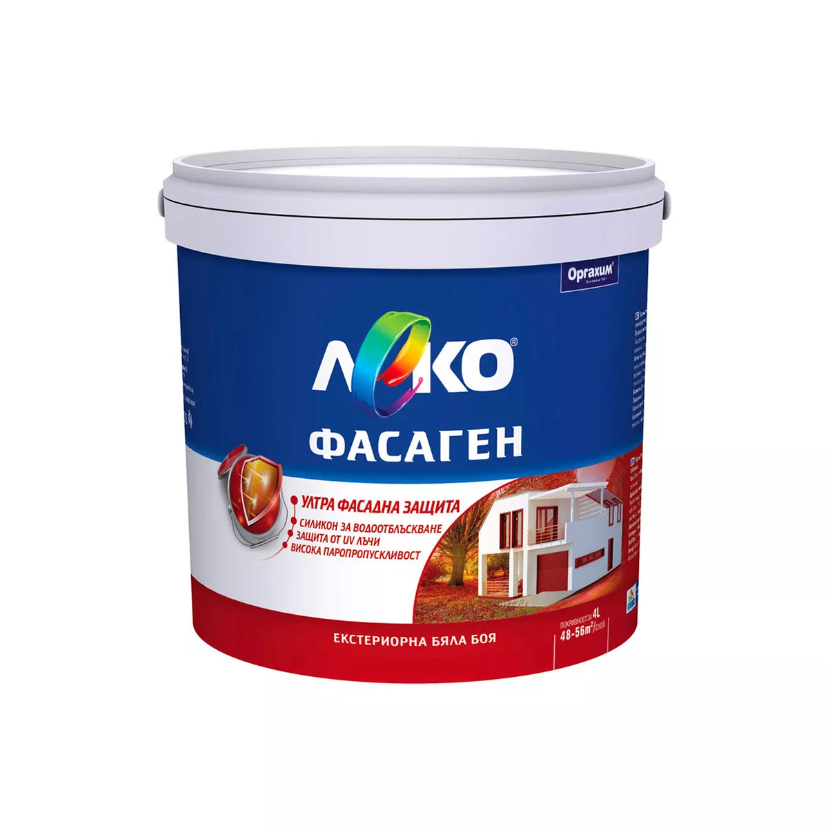 ЛЕКО ФАСАГЕН УЛТРА БЯЛ 4Л