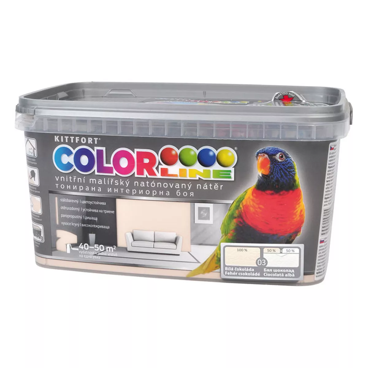 ЛАТЕКС CL 03 БЯЛ ШОКОЛАД 4КГ KITTFORT