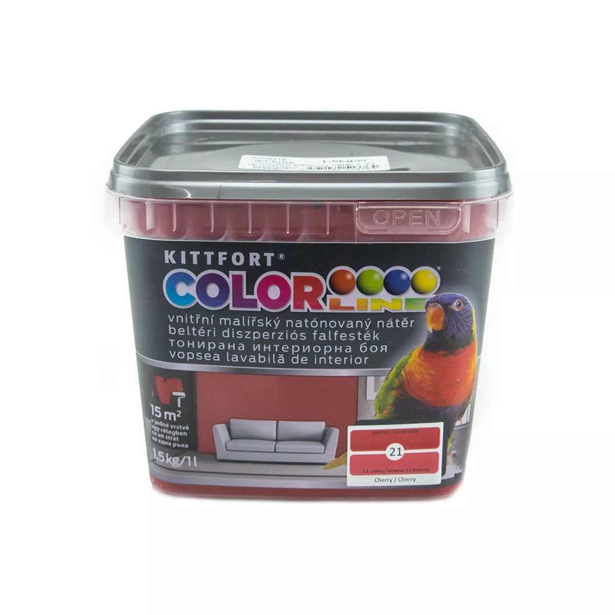 ЛАТЕКС 1,5 21 ЧЕРЕША  KITTFORT