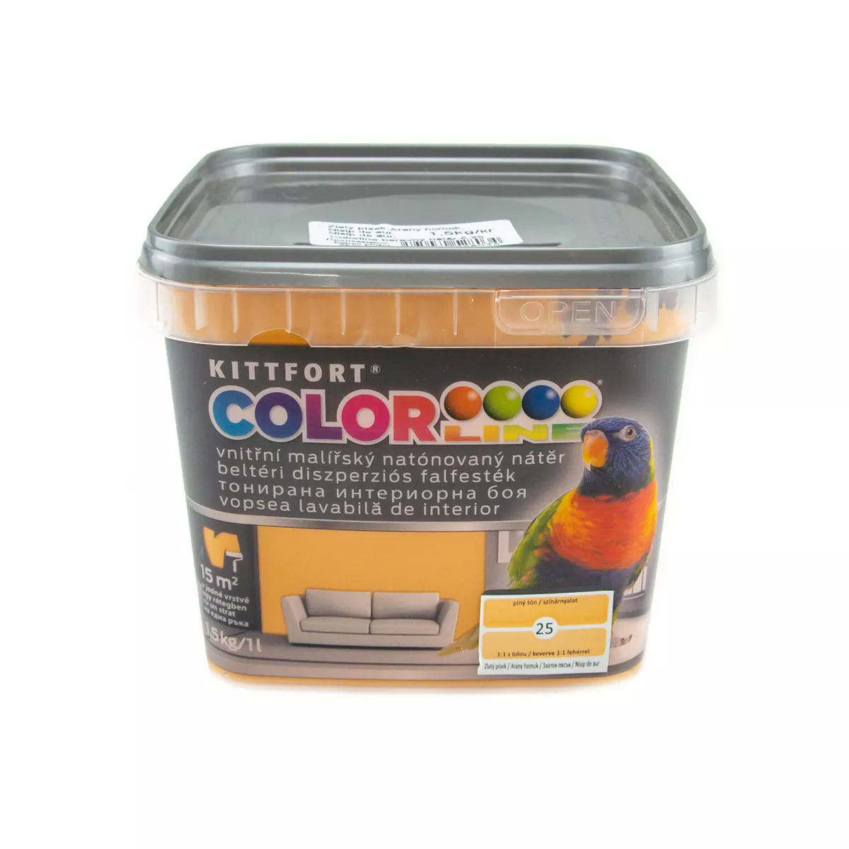 ЛАТЕКС 1,5 25 ЗЛАТЕН ПЯСЪК  KITTFORT