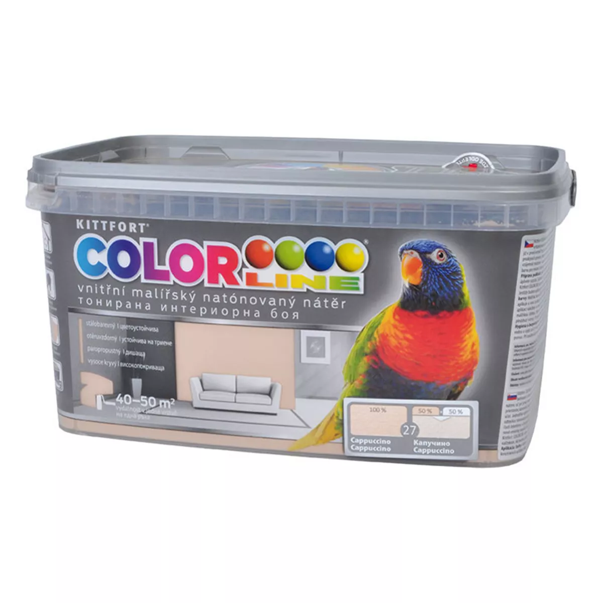 ЛАТЕКС CL 27 КАПУЧИНО 4КГ KITTFORT