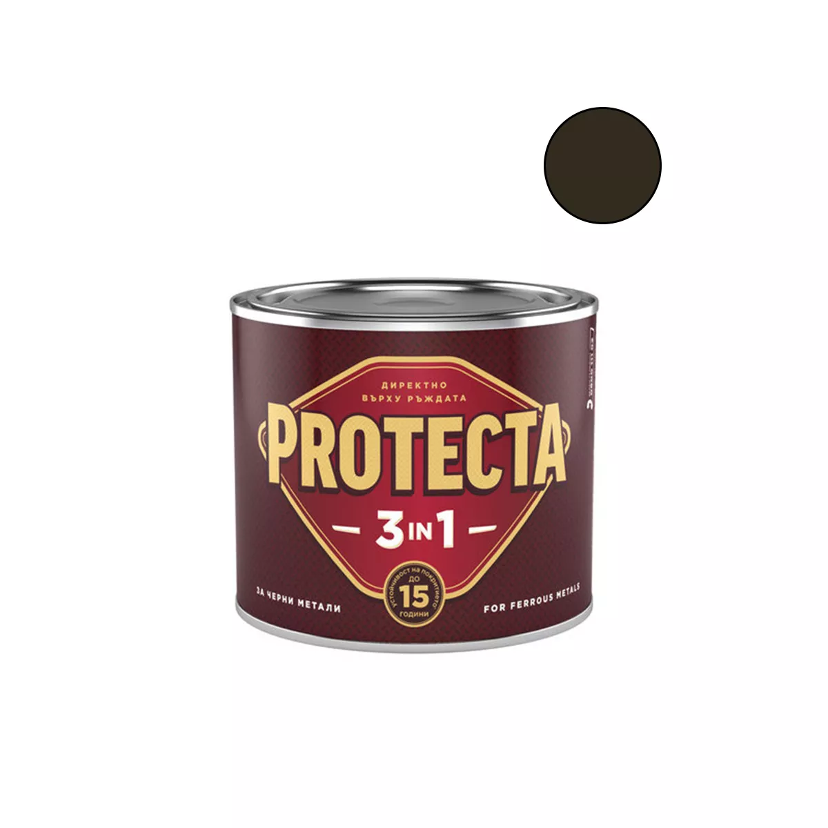 PROTECTA 3in1 ТЪМНОКАФЯВА 500МЛ