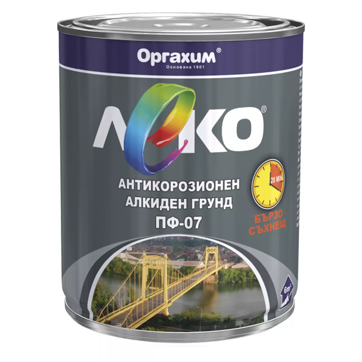 ГРУНД БЪРЗОСЪХНЕЩ ПФ-07 СВЕТЛО СИВ