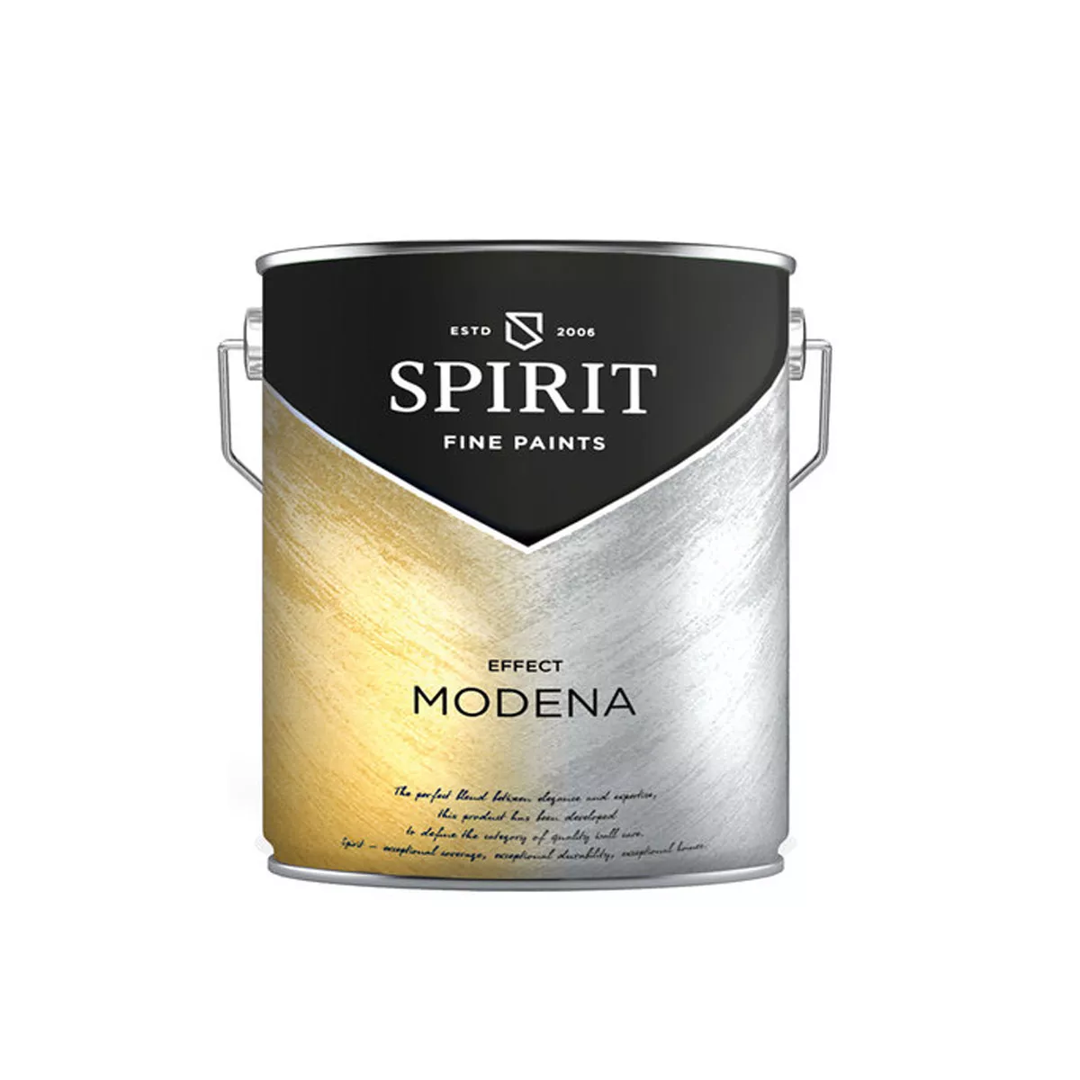 ДЕКОРАТИВНО ПОКРИТИЕ SPIRIT MODENA SILVER 2,5L